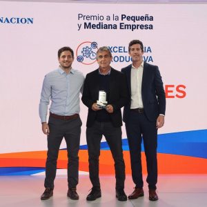 Gonzalo Bascougnet (Galicia), Fabio Moriconi (Apolo Balines) y Agustín Bergés (LA NACION)